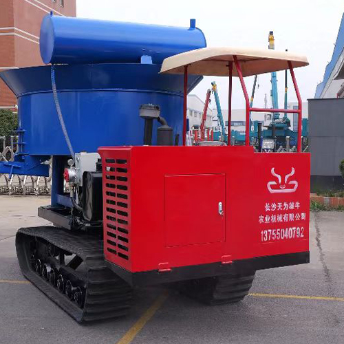 两方式平口履带搅拌车